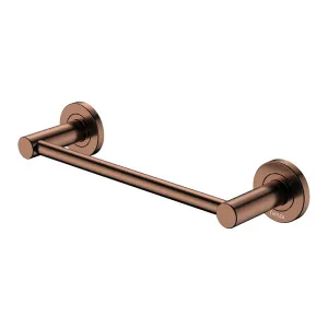 Kaya Single Towel Rail, 300mm, Brushed Copper by Fienza, a Towel Rails for sale on Style Sourcebook