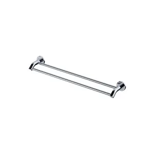 Kaya Double Towel Rail, 600mm, Chrome by Fienza, a Towel Rails for sale on Style Sourcebook