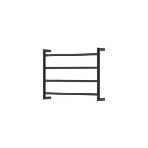 Kaya Heated Towel Rail, 600 x 450mm, Matte Black by Fienza, a Towel Rails for sale on Style Sourcebook