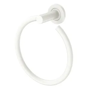 Kaya Hand Towel Ring, Matte White by Fienza, a Towel Rails for sale on Style Sourcebook