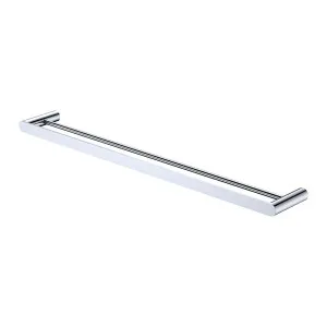 Empire Slim Double Towel Rail, 800mm, Chrome by Fienza, a Towel Rails for sale on Style Sourcebook