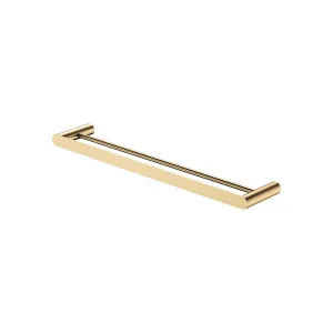 Empire Slim Double Towel Rail, 600mm, Urban Brass by Fienza, a Towel Rails for sale on Style Sourcebook