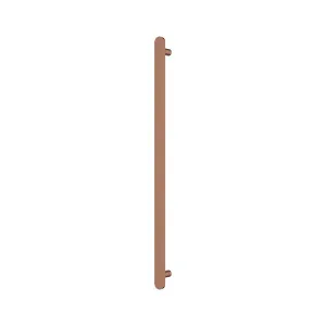 Empire Slim Vertical Heated Towel Rail, 60 x 900mm, Brushed Copper by Fienza, a Towel Rails for sale on Style Sourcebook