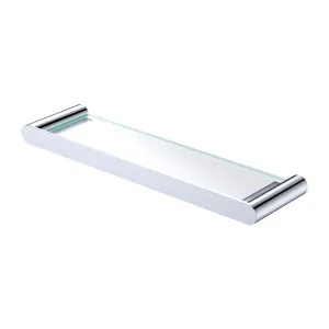 Empire Slim Glass Shelf, Chrome by Fienza, a Shelves & Hooks for sale on Style Sourcebook