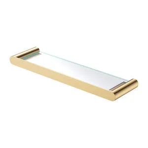 Empire Slim Glass Shelf, Urban Brass by Fienza, a Shelves & Hooks for sale on Style Sourcebook