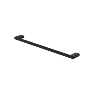 Tono Single Towel Rail, 610 mm, Matte Black by Fienza, a Towel Rails for sale on Style Sourcebook