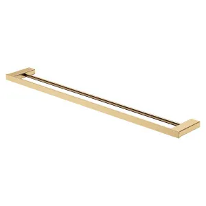 Tono Double Towel Rail, 810 mm, Urban Brass by Fienza, a Towel Rails for sale on Style Sourcebook