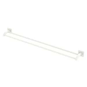 Sansa Double Towel Rail, 900mm, Matte White by Fienza, a Towel Rails for sale on Style Sourcebook