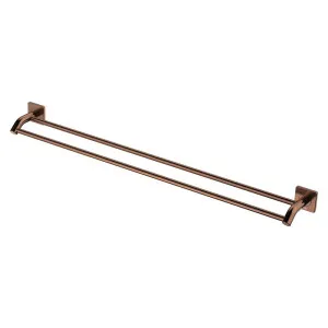 Sansa Double Towel Rail, 900mm, Brushed Copper by Fienza, a Towel Rails for sale on Style Sourcebook