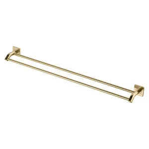 Sansa Double Towel Rail, 900mm, Urban Brass by Fienza, a Towel Rails for sale on Style Sourcebook