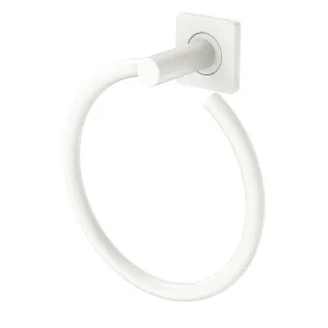 Sansa Hand Towel Ring, Matte White by Fienza, a Towel Rails for sale on Style Sourcebook