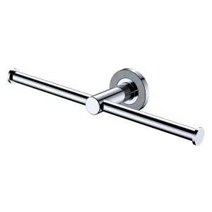 Axle Double Roll Holder, Chrome by Fienza, a Toilet Paper Holders for sale on Style Sourcebook