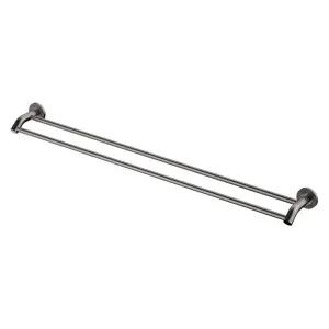 Axle 900mm Double Towel Rail, Gun Metal by Fienza, a Towel Rails for sale on Style Sourcebook