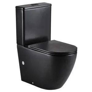 Koko Tornado Back-to-Wall Toilet Suite, Matte Black by Fienza, a Toilets & Bidets for sale on Style Sourcebook