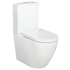 Alix Back-to-Wall Toilet Suite, Gloss White by Fienza, a Toilets & Bidets for sale on Style Sourcebook