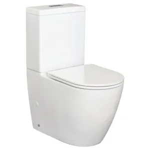 Empire Back-to-Wall Toilet Suite, Gloss White with Slim Seat by Fienza, a Toilets & Bidets for sale on Style Sourcebook