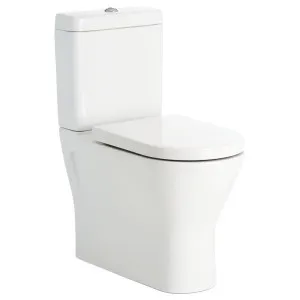 RAK Resort Back-to-Wall Toilet Suite, Gloss White with Bottom Inlet by R.A.K, a Toilets & Bidets for sale on Style Sourcebook