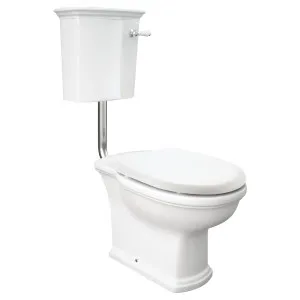 RAK Washington Front Lever Adjustable Link Toilet Suite, Alpine White by R.A.K, a Toilets & Bidets for sale on Style Sourcebook