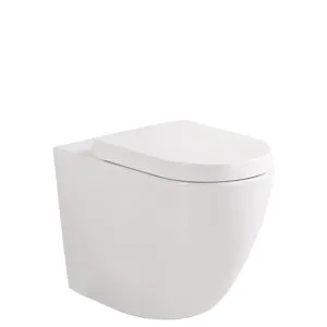 Koko Tornado Flush Wall-Faced Toilet Suite, Gloss White by Fienza, a Toilets & Bidets for sale on Style Sourcebook