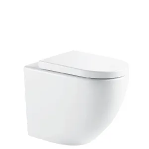 Alix Ambulant Wall-Faced Toilet Suite, Gloss White by Fienza, a Toilets & Bidets for sale on Style Sourcebook