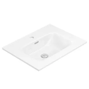 Joli Gloss Full Depth Ceramic Basin Top 600mm 1TH by Fienza, a Basins for sale on Style Sourcebook