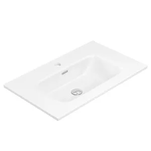 Joli Gloss Full Depth Ceramic Basin Top 750mm 1TH by Fienza, a Basins for sale on Style Sourcebook