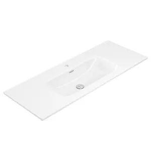 Joli Gloss Full Depth Ceramic Basin Top 1200mm 1TH by Fienza, a Basins for sale on Style Sourcebook