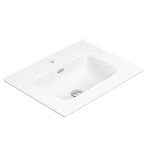 Joli Matte Full Depth Ceramic Basin Top 600mm 1TH by Fienza, a Basins for sale on Style Sourcebook