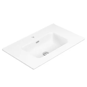 Joli Matte Full Depth Ceramic Basin Top 750mm 1TH by Fienza, a Basins for sale on Style Sourcebook