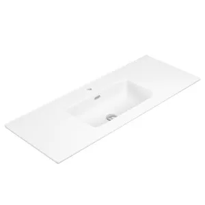 Joli Matte Full Depth Ceramic Basin Top 1200mm 1TH by Fienza, a Basins for sale on Style Sourcebook