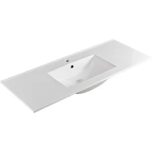 Dolce Full Depth Single Bowl Ceramic Basin Top 1200 by Fienza, a Basins for sale on Style Sourcebook