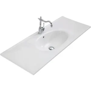 Rotondo Full Depth Ceramic Basin Top 1200 by Fienza, a Basins for sale on Style Sourcebook