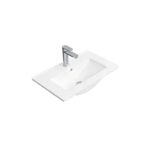 Delgado Ensuite Depth Ceramic Basin Top 600 by Fienza, a Basins for sale on Style Sourcebook