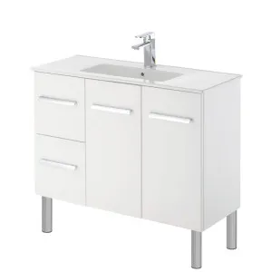 Delgado Slim 900 Vanity on Legs, Left Drawers by Fienza, a Vanities for sale on Style Sourcebook