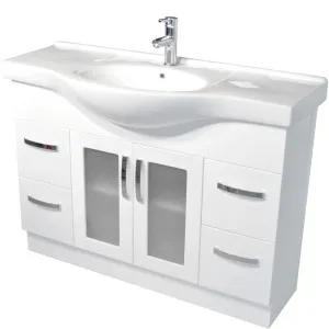 Antonio 1200 Vanity, Glass Doors by Fienza, a Vanities for sale on Style Sourcebook