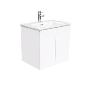 Joli Fingerpull Gloss White 600 Wall-Hung Vanity by Fienza, a Vanities for sale on Style Sourcebook