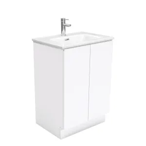 Joli Fingerpull Gloss White 600 Vanity On Kickboard by Fienza, a Vanities for sale on Style Sourcebook