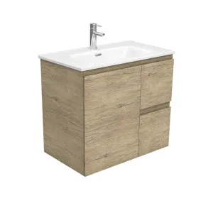 Joli Edge Scandi Oak 750 Wall-Hung Vanity by Fienza, a Vanities for sale on Style Sourcebook