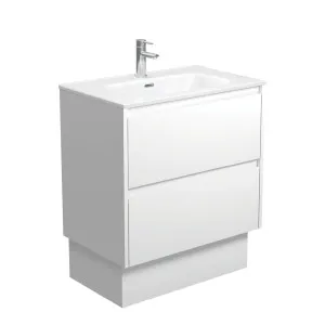 Joli Amato 750 Satin White Vanity On Kick by Fienza, a Vanities for sale on Style Sourcebook