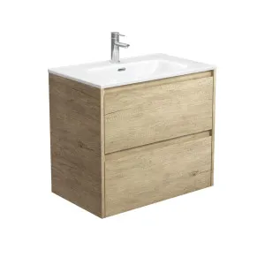 Joli Amato 750 Scandi Oak Wall-Hung Vanity by Fienza, a Vanities for sale on Style Sourcebook