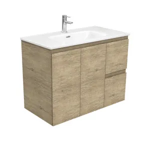 Joli Edge Scandi Oak 900 Wall-Hung Vanity by Fienza, a Vanities for sale on Style Sourcebook