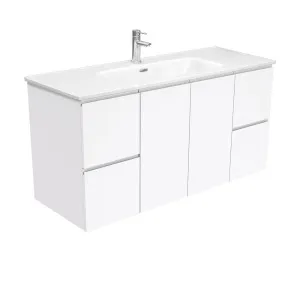 Joli Fingerpull Gloss White 1200 Wall-Hung Vanity by Fienza, a Vanities for sale on Style Sourcebook