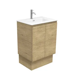 Joli Matte Edge Scandi Oak 600 Vanity On Kickboard by Fienza, a Vanities for sale on Style Sourcebook