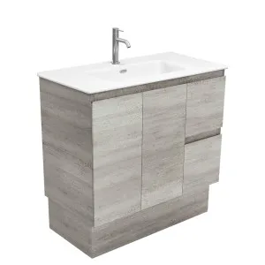 Joli Matte Edge Industrial 900 Vanity On Kickboard by Fienza, a Vanities for sale on Style Sourcebook