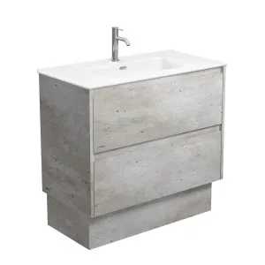 Joli Matte Amato Industrial 900 Vanity On Kickboard with Industrial Panels by Fienza, a Vanities for sale on Style Sourcebook