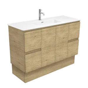 Joli Matte Edge Scandi Oak 1200 Vanity On Kickboard by Fienza, a Vanities for sale on Style Sourcebook