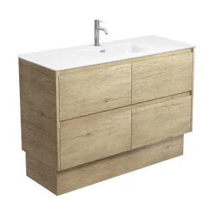 Joli Matte Amato Scandi Oak 1200 Vanity On Kickboard with Scandi Oak Panels by Fienza, a Vanities for sale on Style Sourcebook