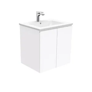 Dolce Fingerpull Gloss White 600 Wall-Hung Vanity by Fienza, a Vanities for sale on Style Sourcebook