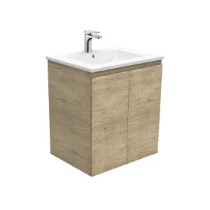 Dolce Edge Scandi Oak 600 Wall-Hung Vanity by Fienza, a Vanities for sale on Style Sourcebook