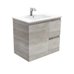 Dolce Edge Industrial 750 Wall-Hung Vanity by Fienza, a Vanities for sale on Style Sourcebook